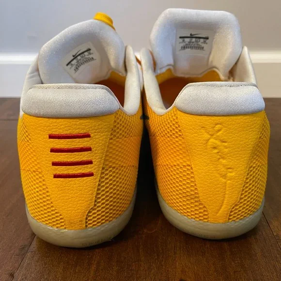 Nike Kobe XI 11 TB University Gold Athletic Shoes 856485-771 - Men's 18 - Picture 6 of 11